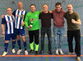 Platz 2 für unsere Oldies beim Hallenturnier der TSG Wörmlitz