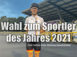 Nils Bühnemann ist nominiert für die Wahl zum Sportler des Jahres (Foto: Abteilung Speedskating)