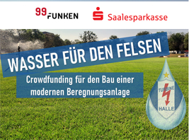 crowdfunding-Projekt Rasenbewässerungsanlage