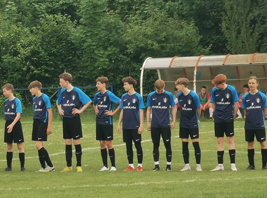 Unsere B2-Junioren vor dem entscheidenden Spiel bei der JSG Halle-Nord