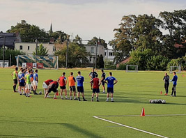 Trainingsauftakt für die Landesligamannschaft