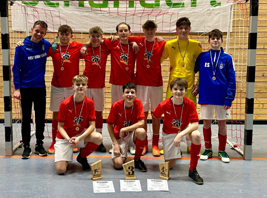 Unsere C1-Junioren holen Bronze beim Hallenturnier in Bad Düben