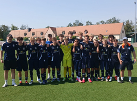 Unsere B1-Junioren nach dem 2:1 in Sandersdorf