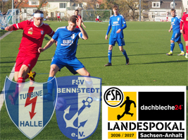 Turbine empfängt am Freitagabend den FSV Bennstedt im Landespokal